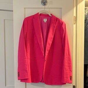 J. Crew Fuchsia Blazer